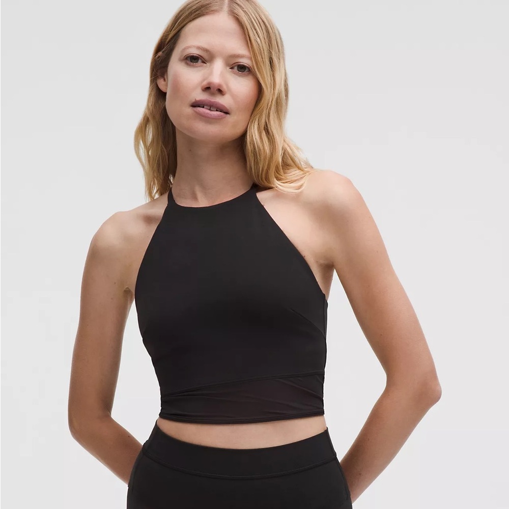 lululemon athletica Black Halter Top
